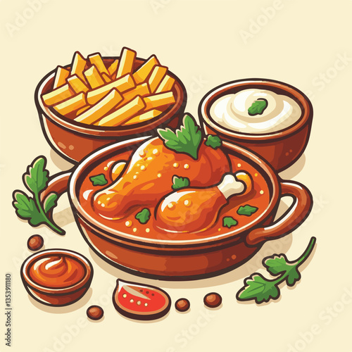 food, indian, dinner, butter chicken, spicy, traditional, chicken, dish, cuisine, curry, meal, delicious, restaurant, meat, lunch, rice, asian, bowl, plate, masala, tikka, butter, hot, background, rec