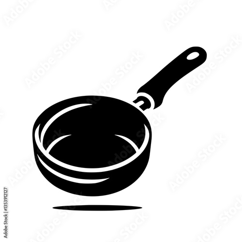 frying pan isolated on white