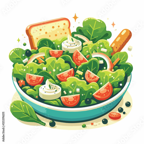 healthy, lunch, food, cheese, meal, lettuce, fresh, salad, green, gourmet, bread, parmesan, delicious, sauce, vegetable, dinner, caesar, bowl, chicken, appetizer, cuisine, dish, crouton, grilled, plat
