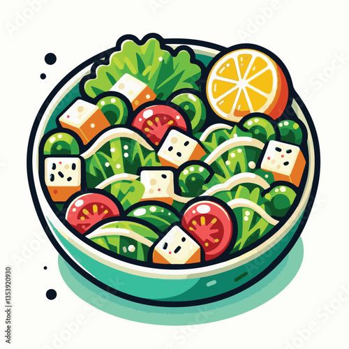 healthy, lunch, food, cheese, meal, lettuce, fresh, salad, green, gourmet, bread, parmesan, delicious, sauce, vegetable, dinner, caesar, bowl, chicken, appetizer, cuisine, dish, crouton, grilled, plat