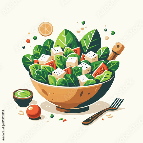 healthy, lunch, food, cheese, meal, lettuce, fresh, salad, green, gourmet, bread, parmesan, delicious, sauce, vegetable, dinner, caesar, bowl, chicken, appetizer, cuisine, dish, crouton, grilled, plat