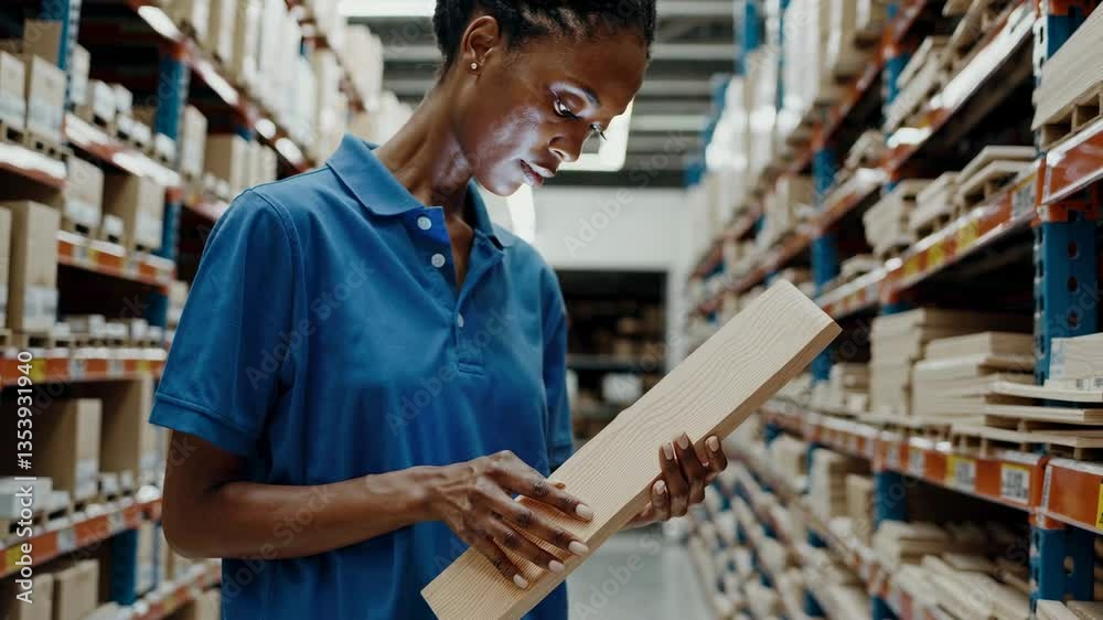 The Woman in Warehouse The Woman in Warehouse