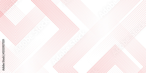 Abstract beautiful perfect random red lines background. abstract red lines with white background creative geometric triangle shape. perfect random abstract line background. Vector illustration.	