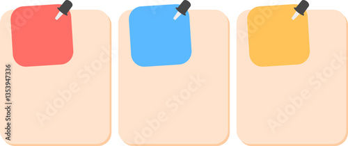 3 Step Infographic Text Box