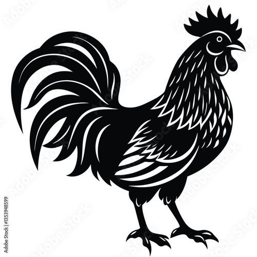 rooster silhouette