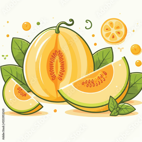fruit, cantaloupe, melon, juicy, organic, ripe, fresh, food, background, healthy, dessert, sweet, diet, summer, cut, nutrition, vegetarian, green, natural, delicious, isolated, raw, orange, tasty, vit