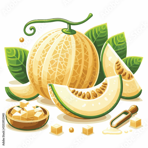 fruit, cantaloupe, melon, juicy, organic, ripe, fresh, food, background, healthy, dessert, sweet, diet, summer, cut, nutrition, vegetarian, green, natural, delicious, isolated, raw, orange, tasty, vit
