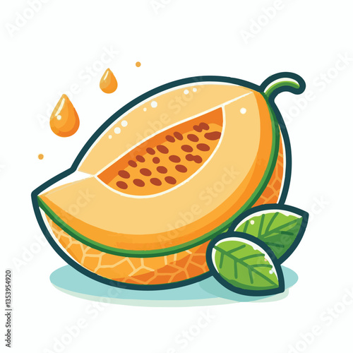 fruit, cantaloupe, melon, juicy, organic, ripe, fresh, food, background, healthy, dessert, sweet, diet, summer, cut, nutrition, vegetarian, green, natural, delicious, isolated, raw, orange, tasty, vit