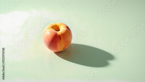 peach on the table 