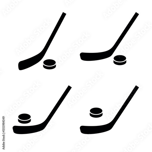 Hockey stickleback. Equipment for the sport of ice hockey. An attribute of a match, hockey player, competition or championship.