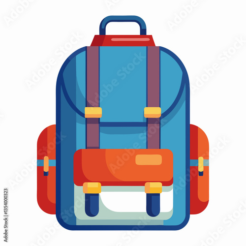 sturdy backpack with multiple compartments 