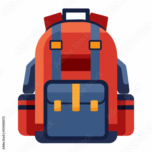 sturdy backpack with multiple compartments 