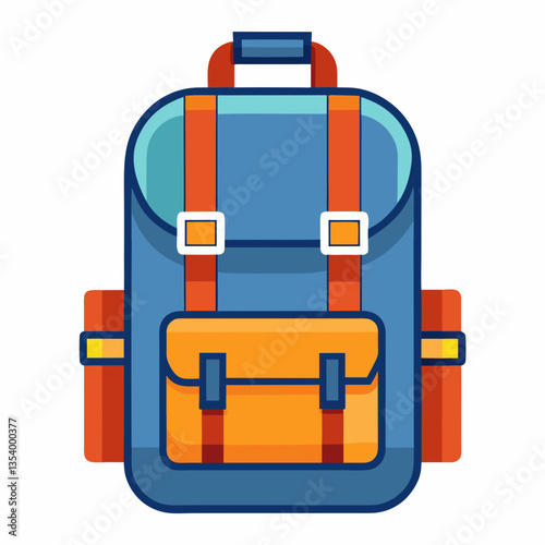 sturdy backpack with multiple compartments 