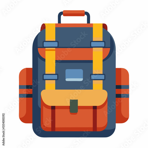 sturdy backpack with multiple compartments 