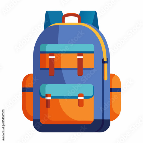 sturdy backpack with multiple compartments 