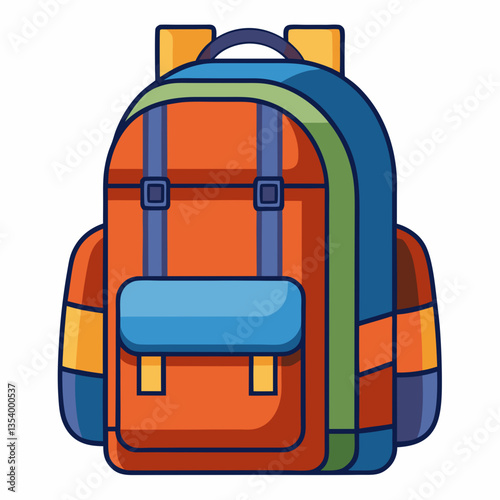 sturdy backpack with multiple compartments 