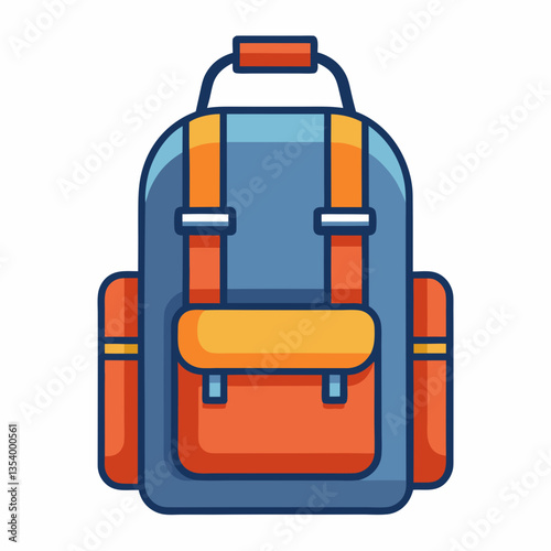 sturdy backpack with multiple compartments 