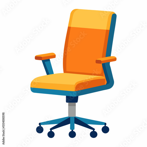 ergonomic desk chair with cushioned seat 