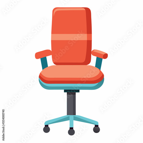 ergonomic desk chair with cushioned seat 