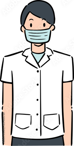 Illustration of doctor