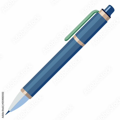 retractable ballpoint pen with smooth ink 