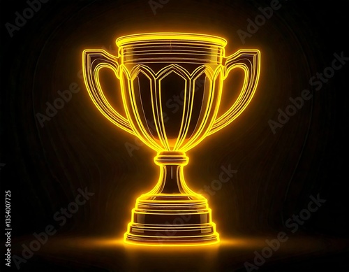 gold trophy cup