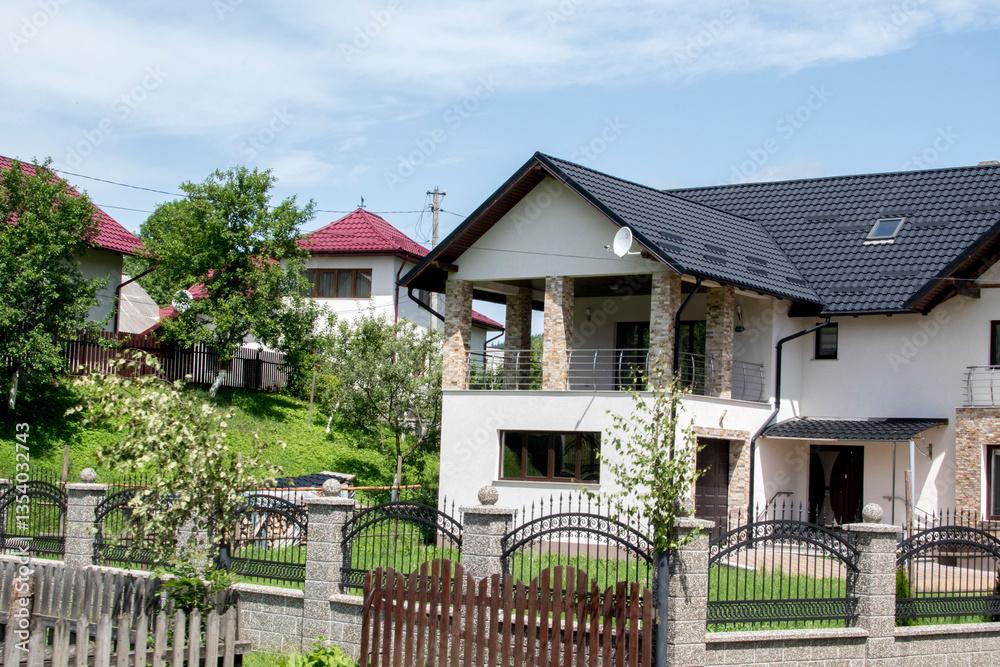 house in the garden