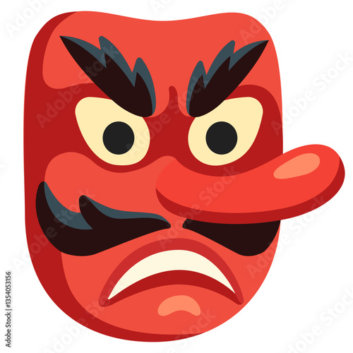 Japanese Tengu Mask
