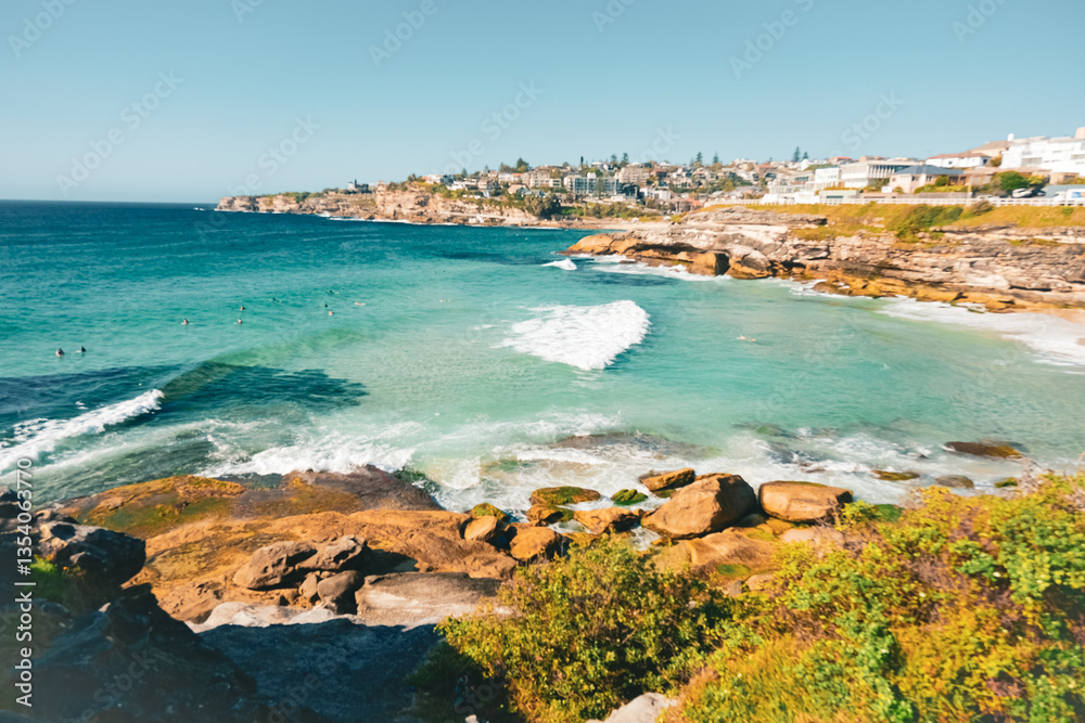Fototapeta premium plage cotier sydney australie