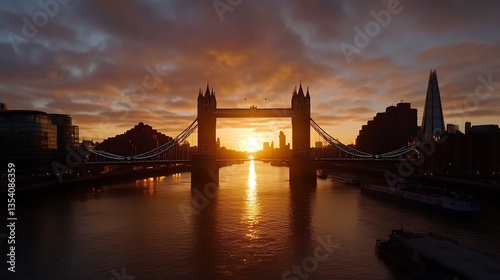 London Bridge Sunrise: A Majestic Golden Hour