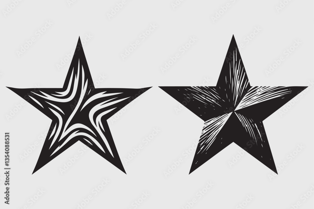 Obraz premium Glowing Starburst Vector Design for Creatives