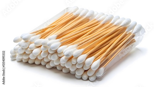 Pack of Wooden Cotton Swabs
