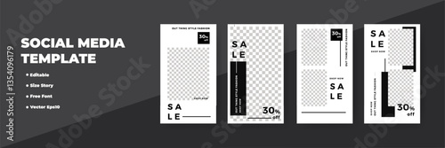 Editable Social Media Template for Fashion Sales (1)