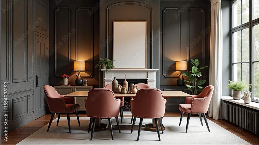 Fototapeta premium dining room with table