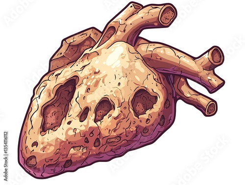 Stone Heart for Decaying Anatomy.
