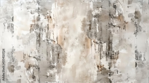 Abstract textured wall, neutral tones, interior design, background