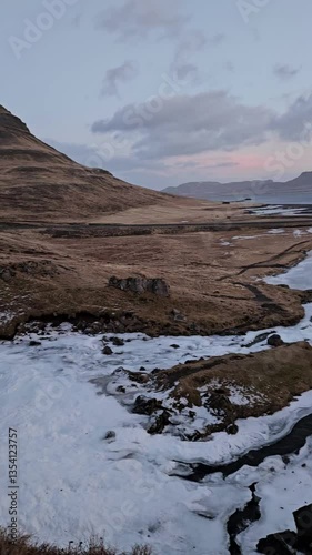 Wallpaper Mural Kirkjufell Mountain in iceland Torontodigital.ca