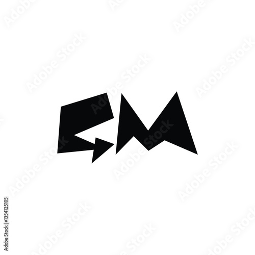 Free Download GM monogram logo design letter text name symbol monochrome logotype alphabet character simple logo - GFXLoad