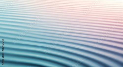 Wallpaper Mural A mesmerizing ripple effect resembling ocean waves in soft pastels, AI Generated Torontodigital.ca