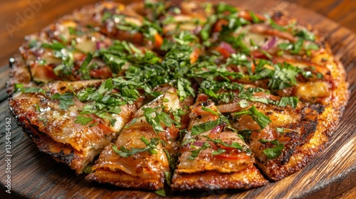 Vietnamese Style Rice Paper Pizza