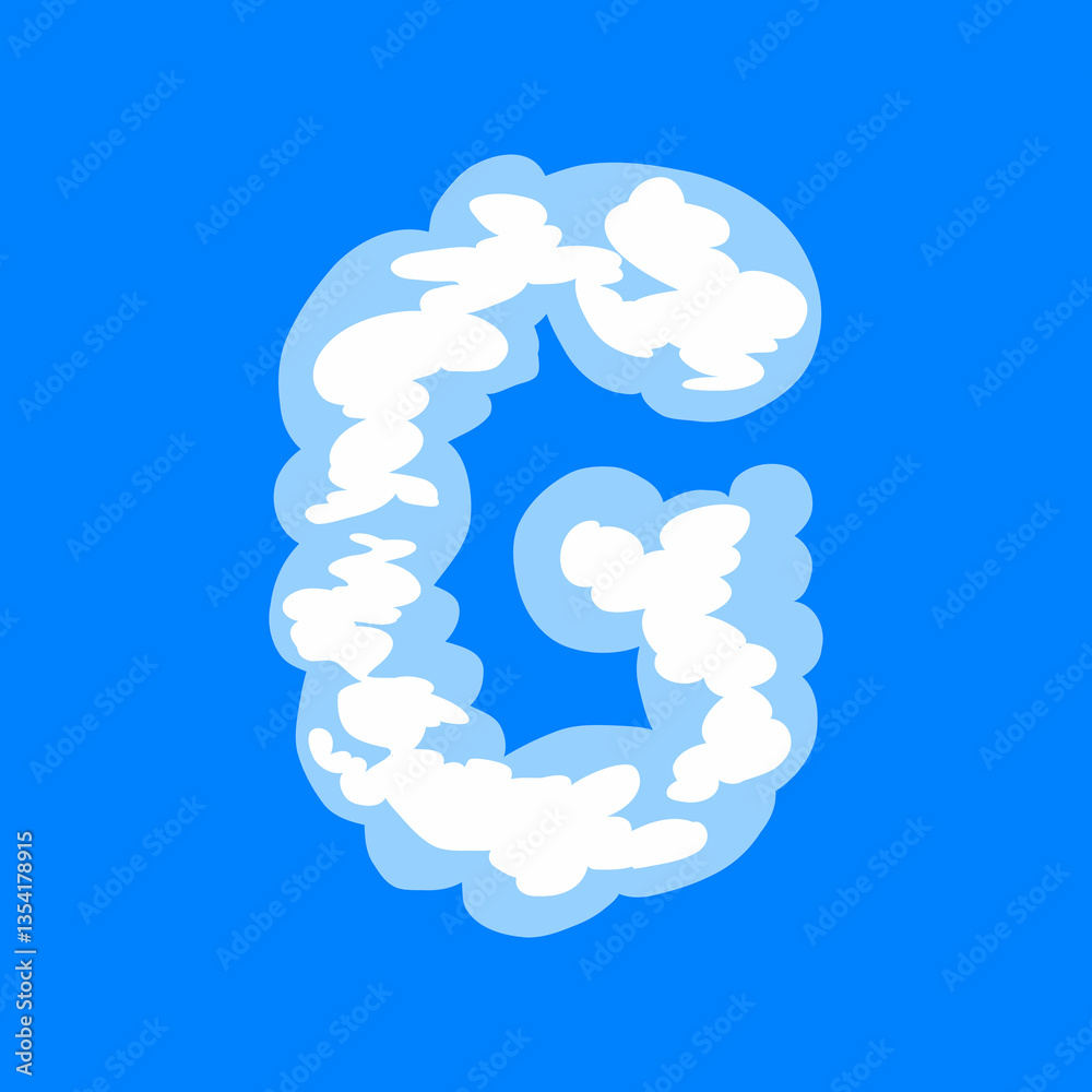 Whimsical cloud-style letter G vector illustration, perfect for pastel kids fonts, educational graphics, fantasy themes, cartoon designs, and sky-inspired typography. Letter G in Fluffy Cloud Style. Whimsical cloud-style letter G vector illustration, perfect for pastel kids fonts, educational graphics, fantasy themes, cartoon designs, and sky-inspired typography. Letter G in Fluffy Cloud Style.