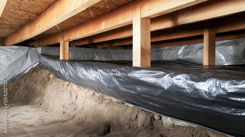 Underneath the House: Crawlspace Vapor Barrier Installation and Soil Management for Moisture Control