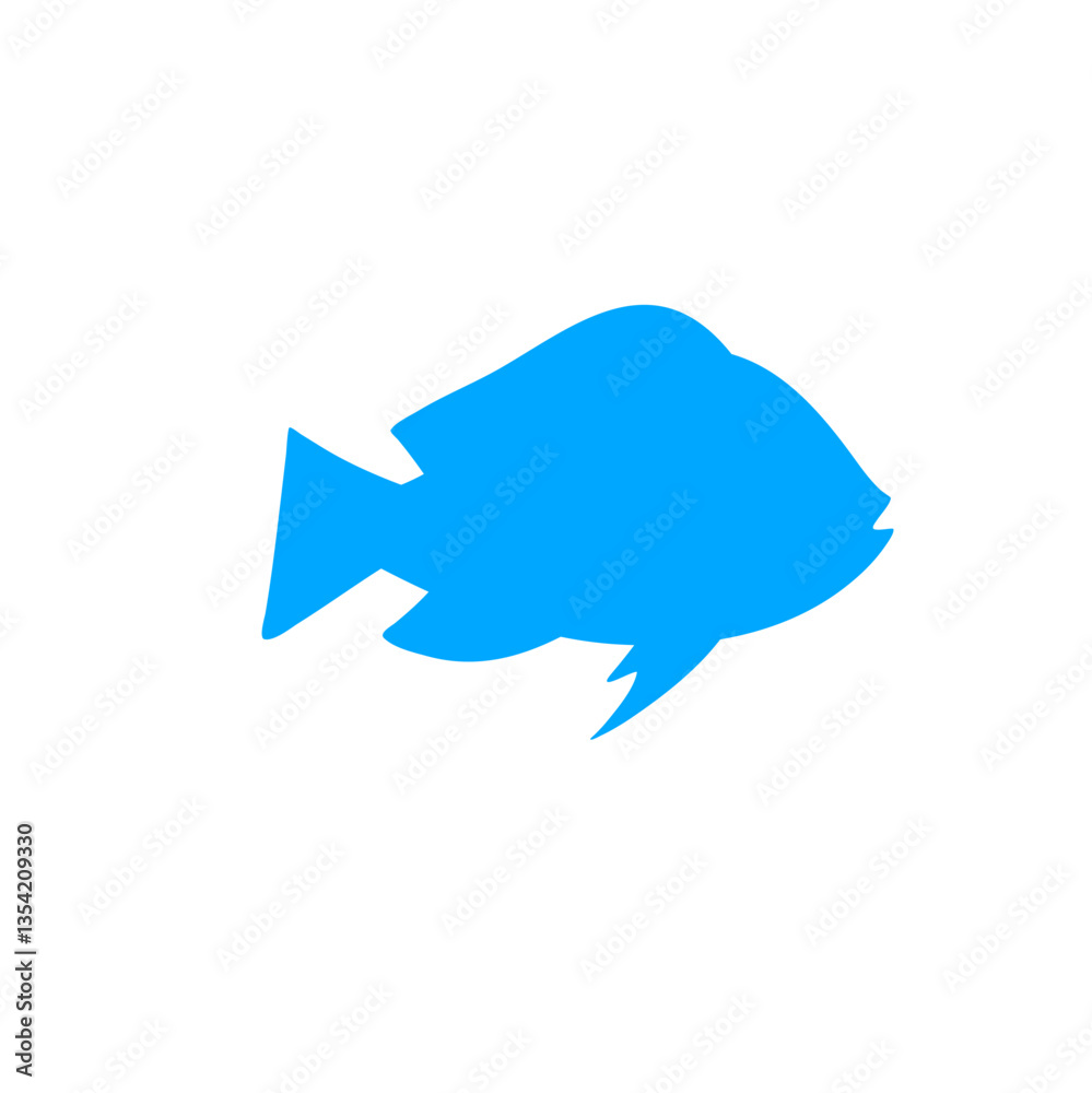 Tropical fish vector cartoon icon
Tropical fish vector cartoon icon