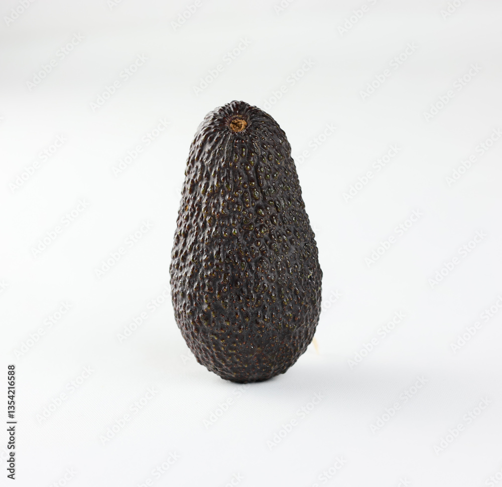 avocado isolated on black avocado isolated on black