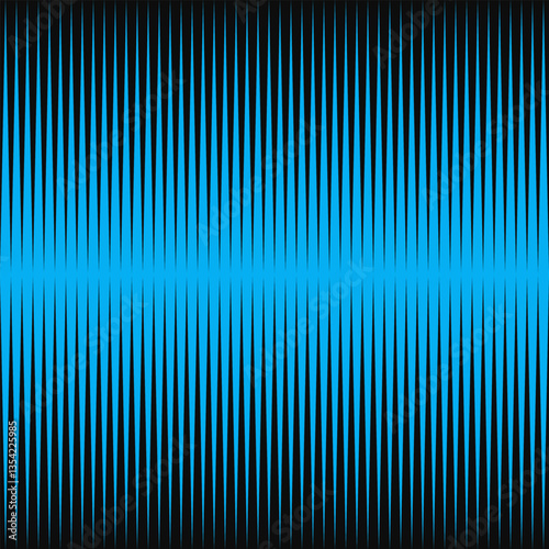 Zigzag Lines Blue Black Sound Wave