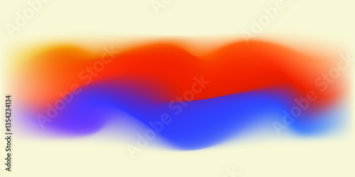 Abstract blue texture background, red wave wallpaper design, creative digital infographic website cover, big data innovation project idea poster