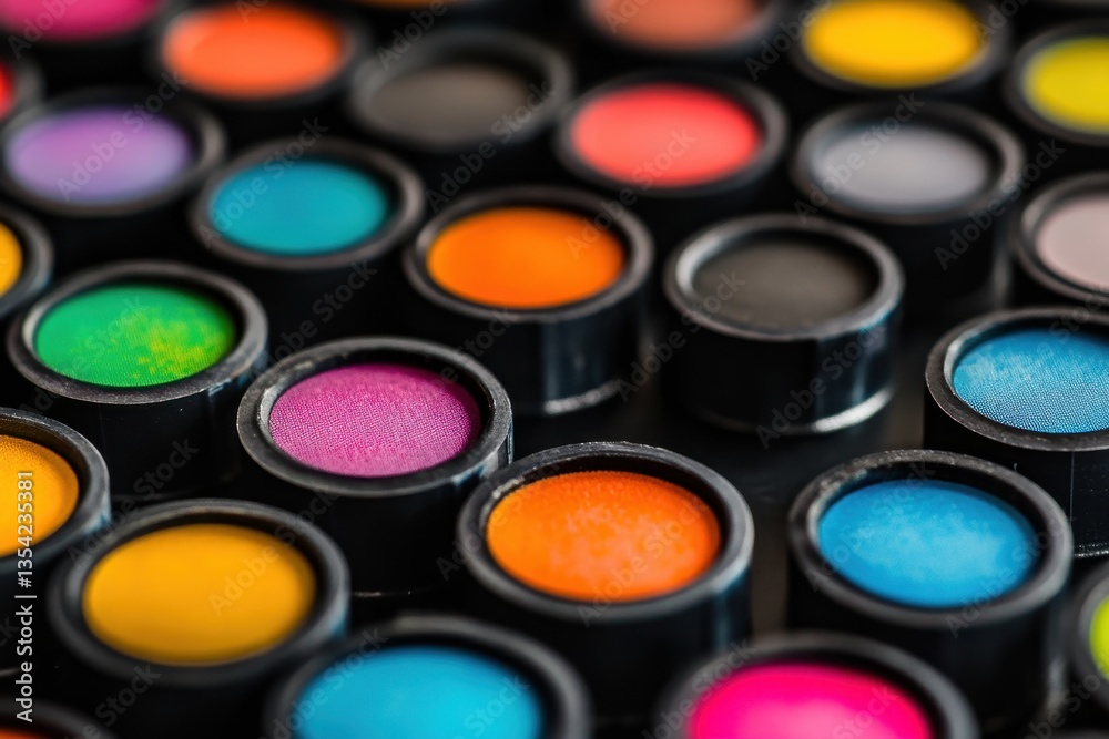 Colorful Paint Pots - A Spectrum of Artistic Hues Colorful Paint Pots - A Spectrum of Artistic Hues