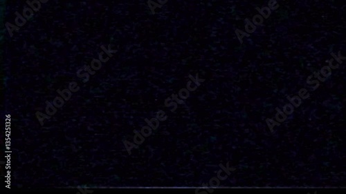 Bad Analog VHS Retro Videotape Static Damage Seamless 4K Video Background Overlay Effect Loop