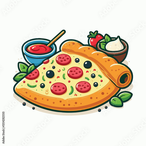 food, meal, calzone, dinner, cheese, lunch, baked, italian, fresh, pizza, stuffed, mozzarella, cuisine, crust, traditional, sauce, mediterranean, dough, tomato, snack, bread, delicious, pastry, cookin