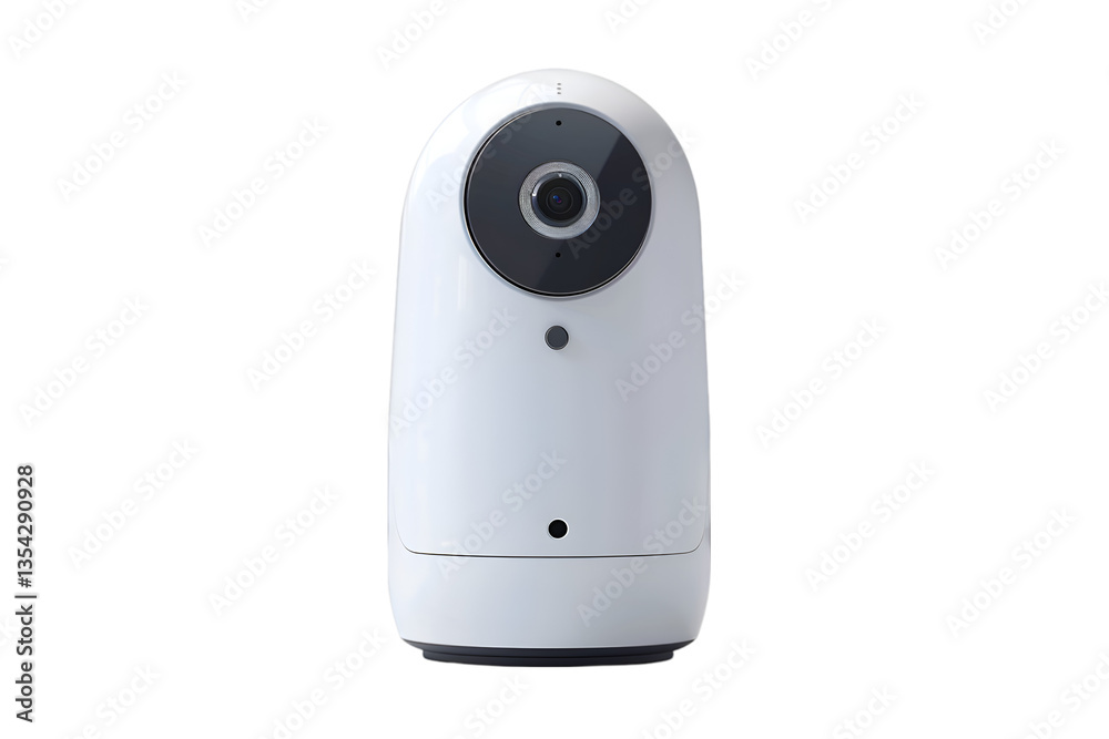 Smart Home Security Camera White Modern Design Smart Home Security Camera White Modern Design